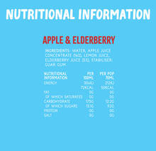Load image into Gallery viewer, Immunity Pops (Apple & Elderberry)