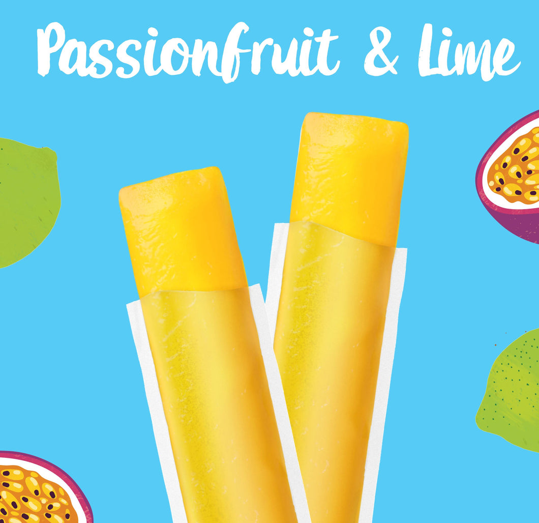 Passionfruit & Lime Sorbet Pops