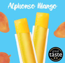 Load image into Gallery viewer, Alphonso Mango Sorbet Pops (DROPS JULY)
