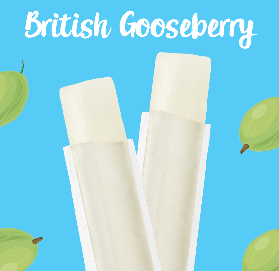 British Gooseberry Sorbet Pops (DROPS JUNE)