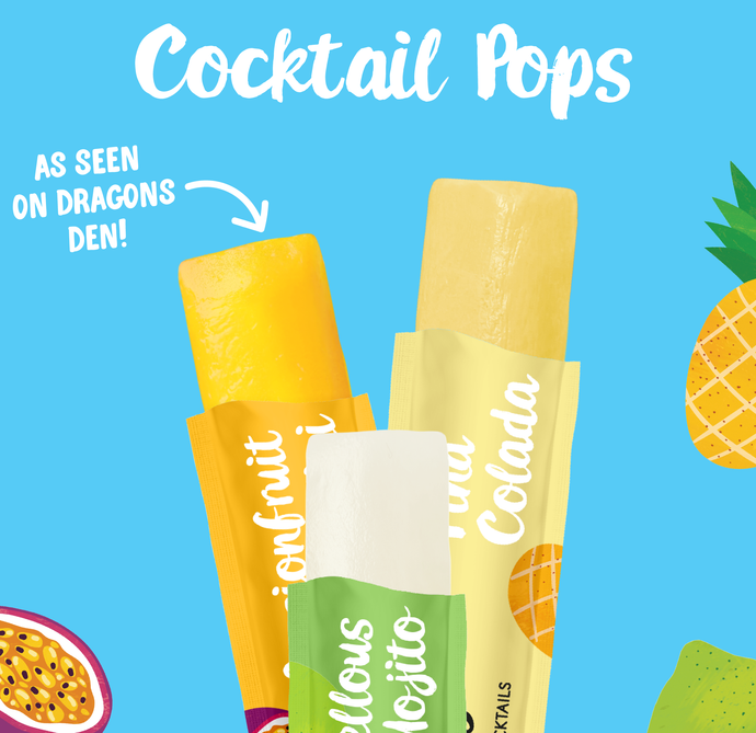 Alcoholic Ice Pops Lollies as seen on Dragons Den