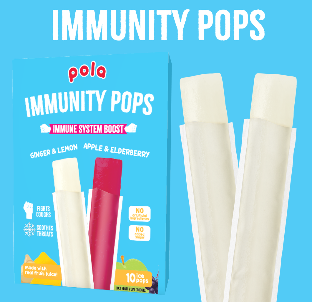 Immunity Pops (Ginger & Lemon)