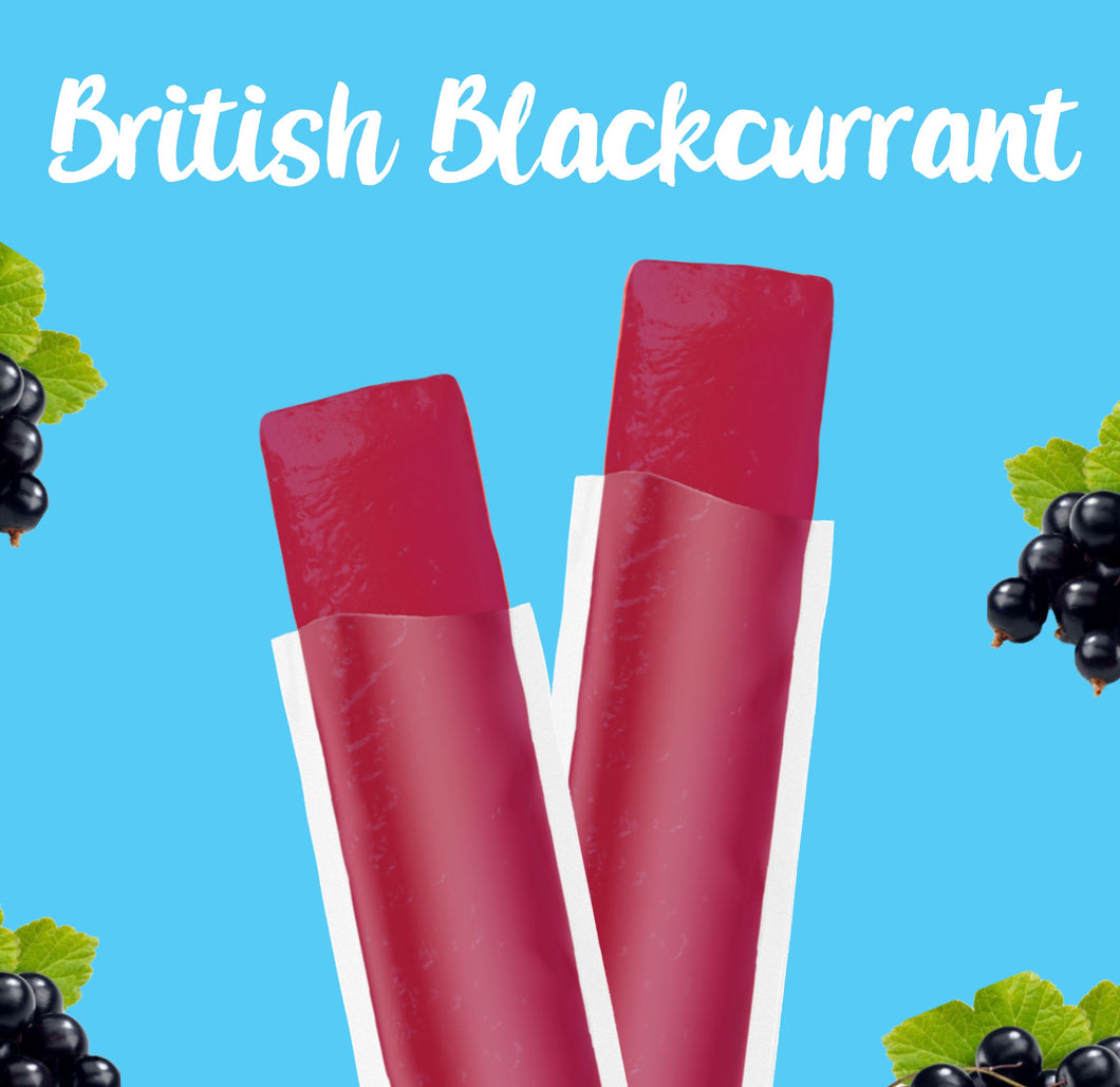 British Blackcurrant Sorbet Pops