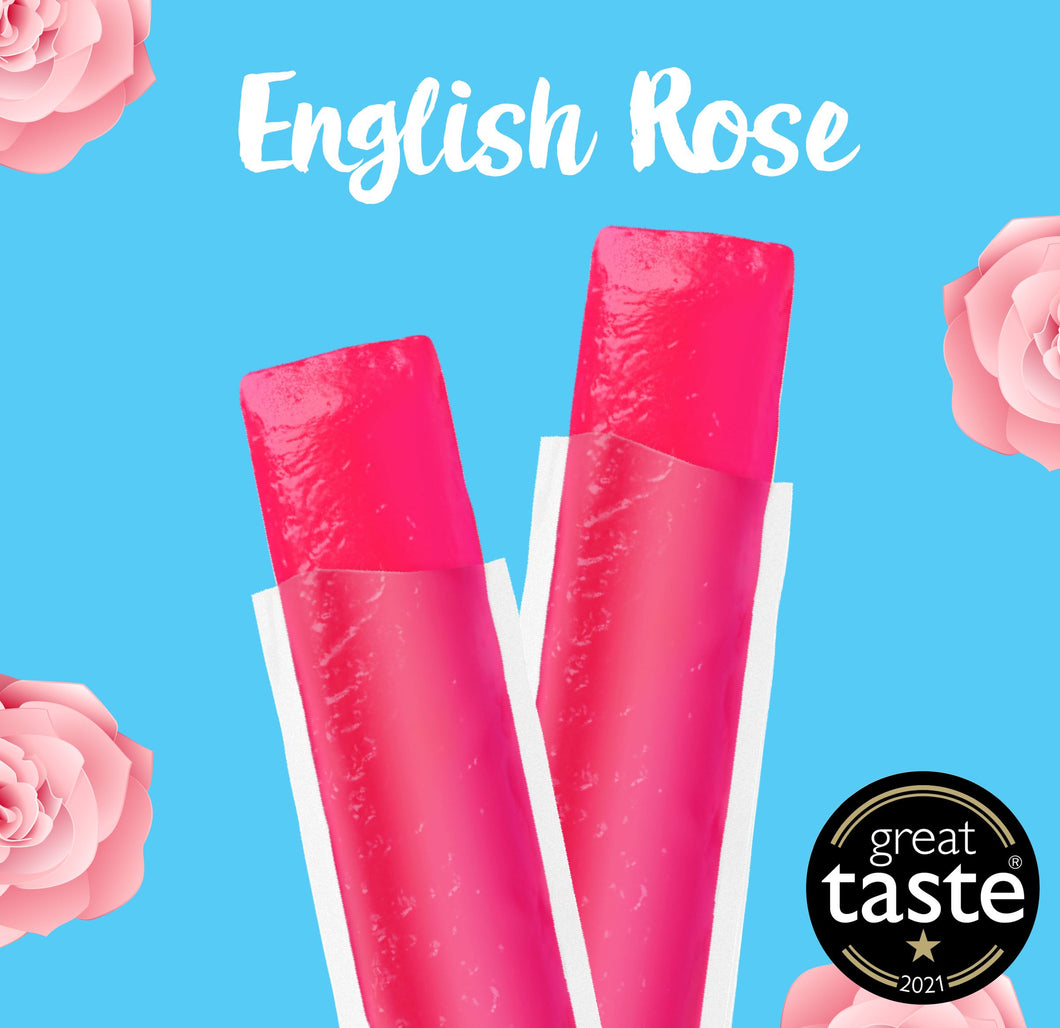 English Rose Sorbet Pops